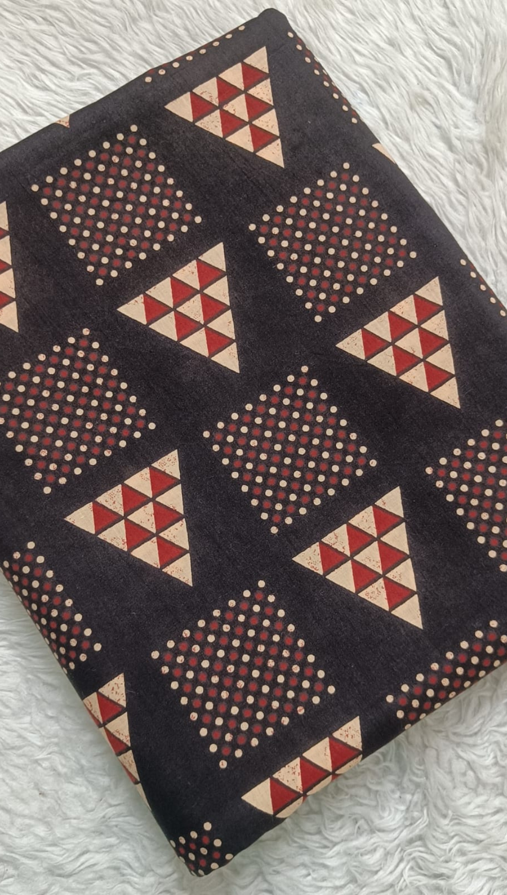 Black Ajrakh Cotton Tier Maxi -  Customization